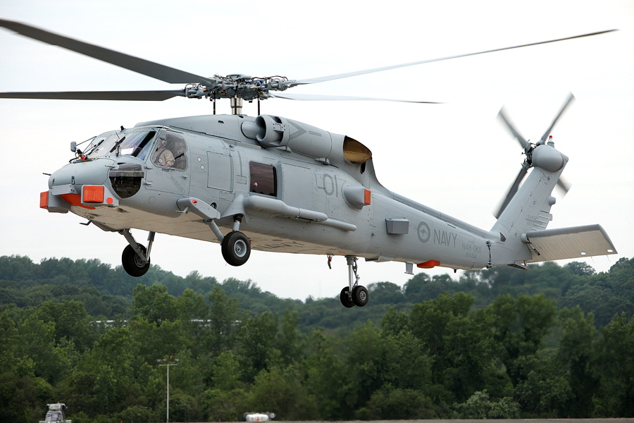 First MH-60R accepted by RAN